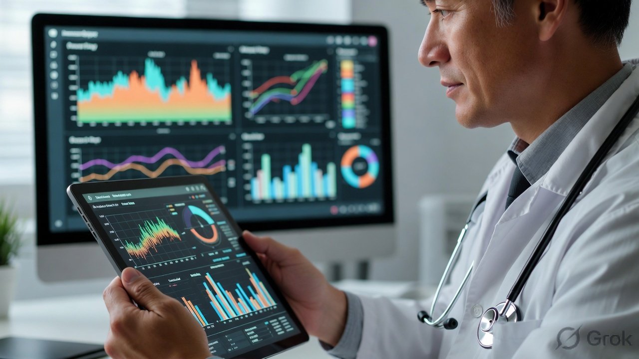 Clinician integrating insights into care workflow